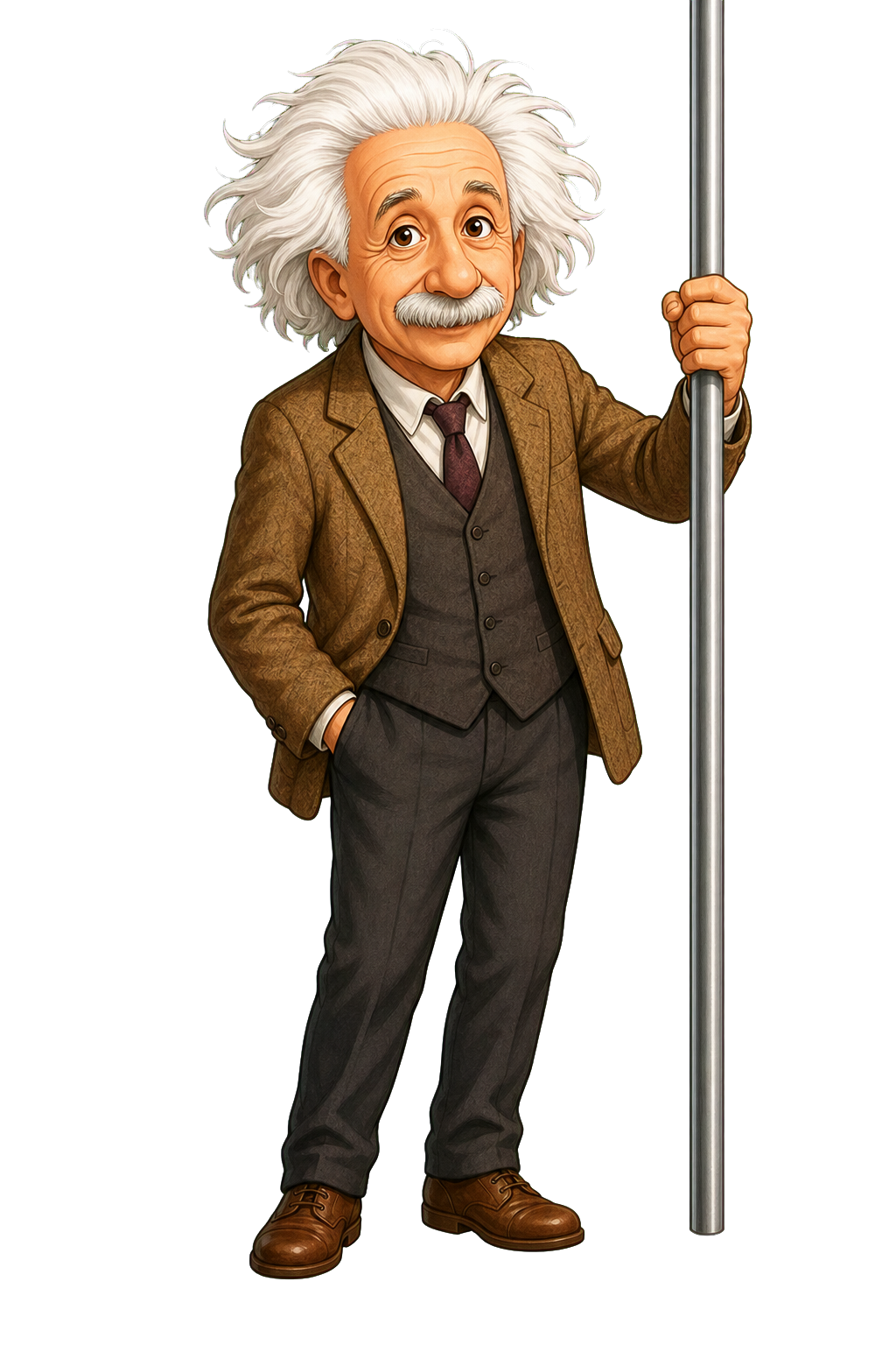 Einstein sobre el tren